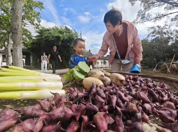 象泰配资 有瓜果飘香，也有智慧图景：2025年中国农民丰收节上海主会场庆典活动举行